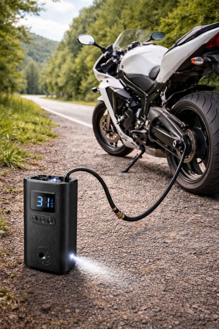 Compressor de Ar para Moto