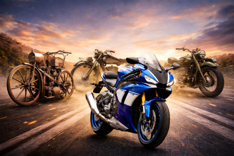 A História das Motos: Da Primeira Máquina às Superesportivas Modernas
