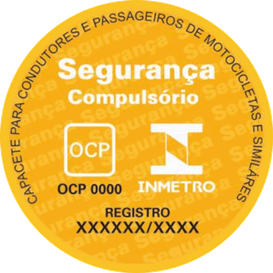 selo antigo capacete